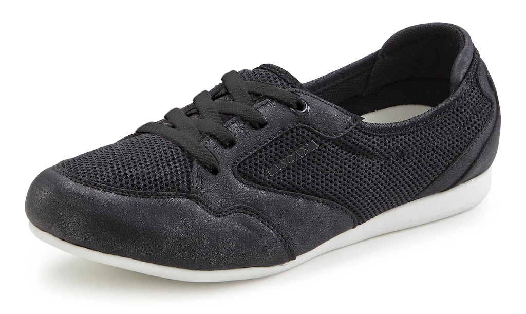 LASCANA Sneaker, Freizeitschuh, Halbschuh in modischer Mesh-Optik VEGAN günstig online kaufen