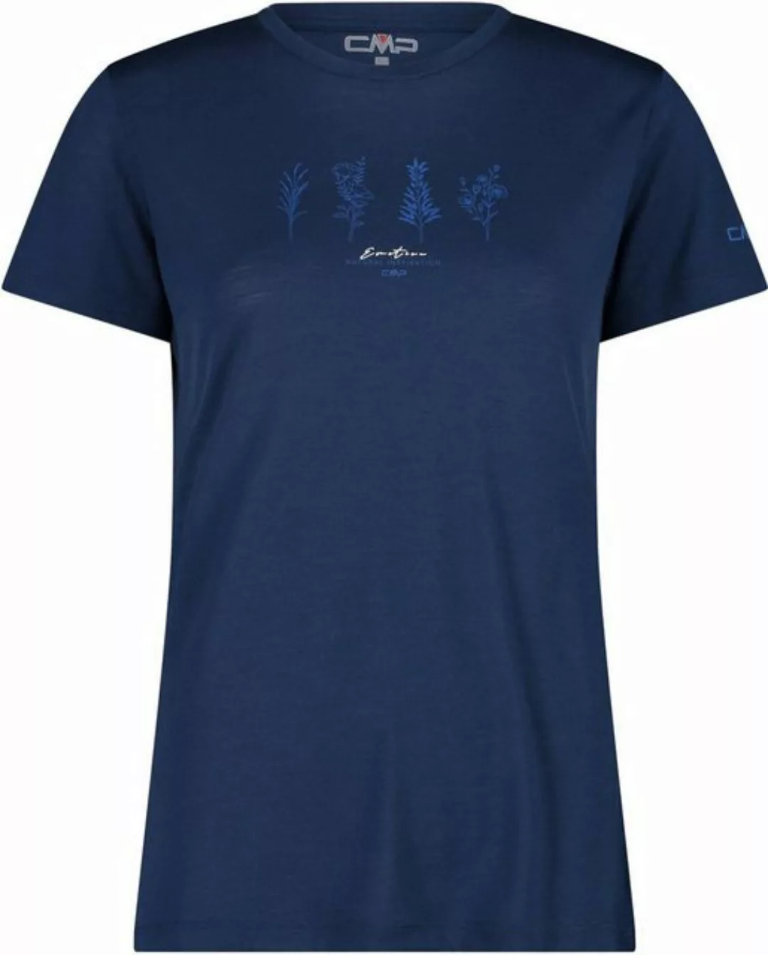 CMP Kurzarmshirt WOMAN T-SHIRT BLUE günstig online kaufen