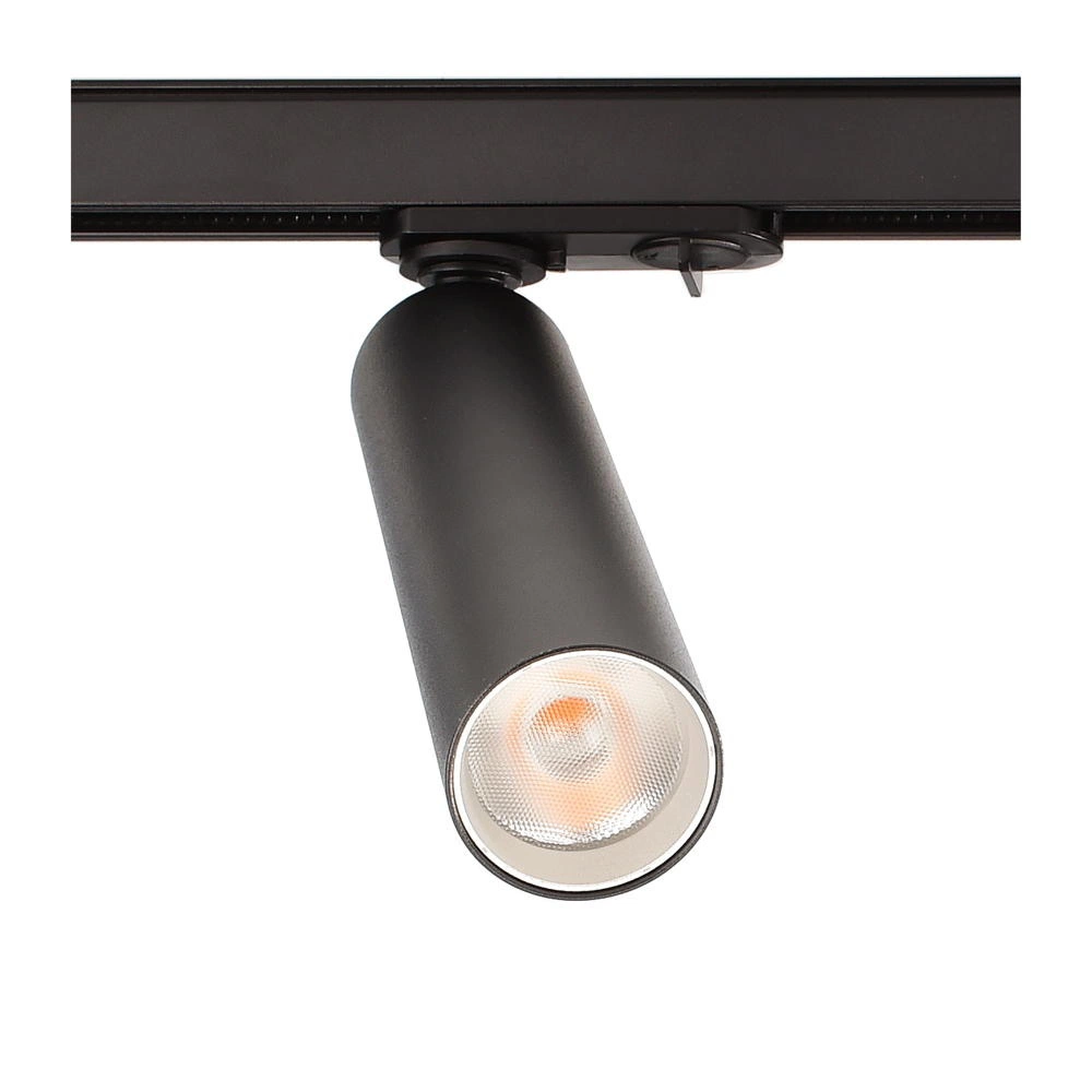 LED 1-Phasen Schienensystem Strahler Slim in Schwarz 5W 500lm günstig online kaufen