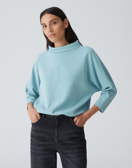 OPUS Sweater Gepita lockere Passform Sweatware Das Model ist 176 cm groß un günstig online kaufen