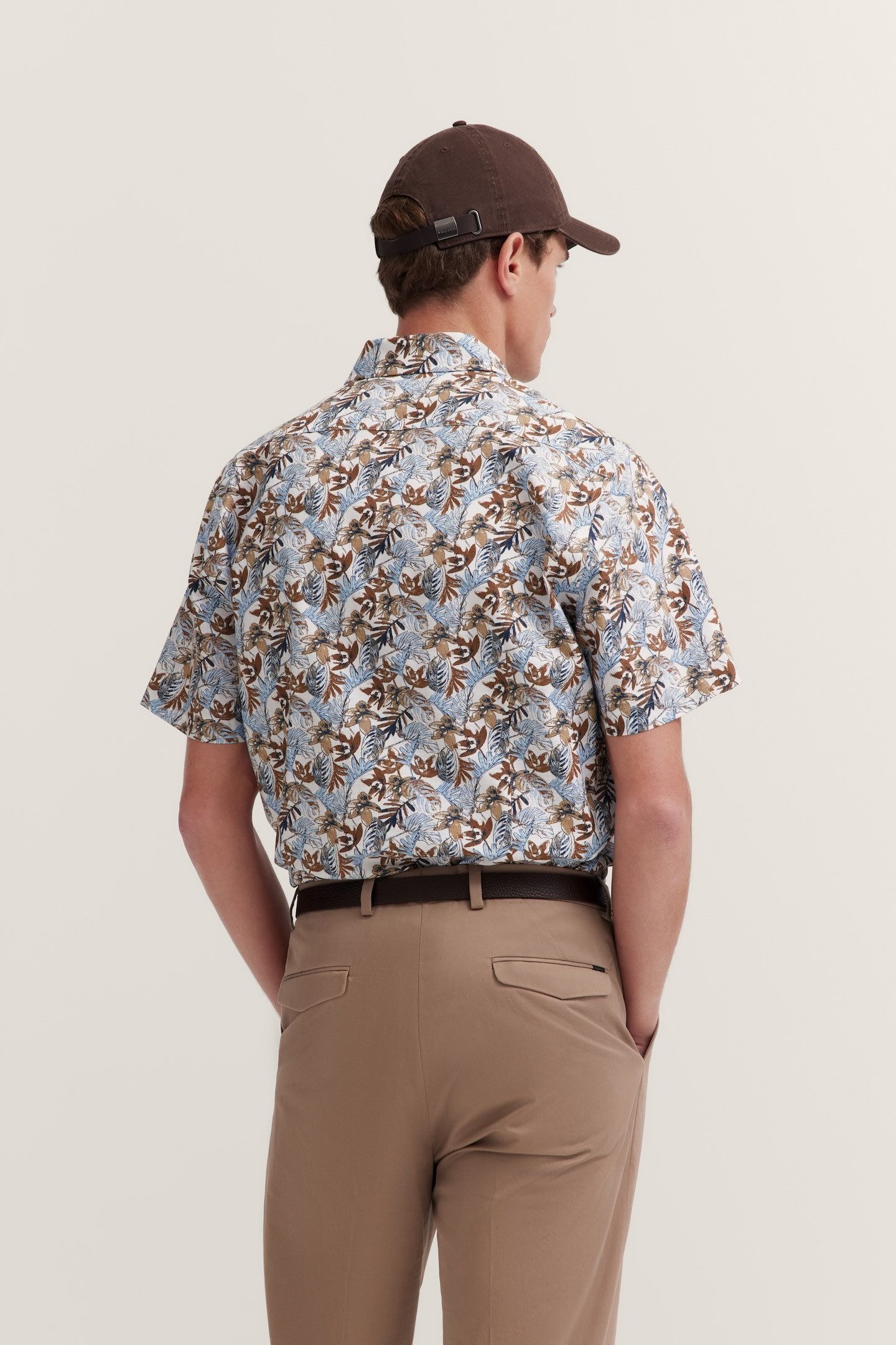 bugatti Kurzarmhemd, mit Button-Down-Kragen günstig online kaufen