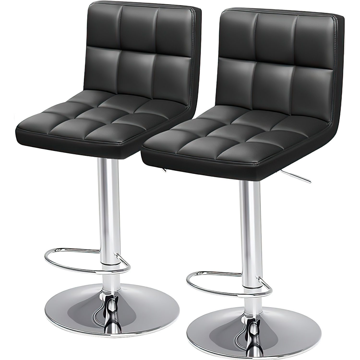 Refined Living Barhocker Höhenverstellbarer Barhocker 2er-Set günstig online kaufen