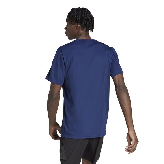 adidas Performance T-Shirt TR-ES BASE 3S T DKBLUE/WHITE günstig online kaufen