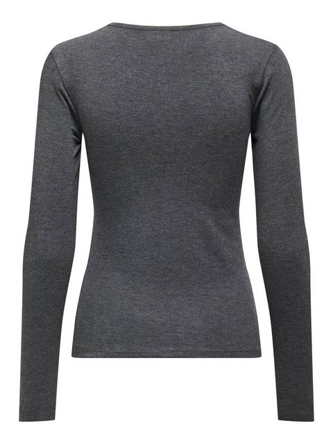 JACQUELINE de YONG T-Shirt Langarmshirt Slim Fit Rundhals Elegant 7809 in D günstig online kaufen