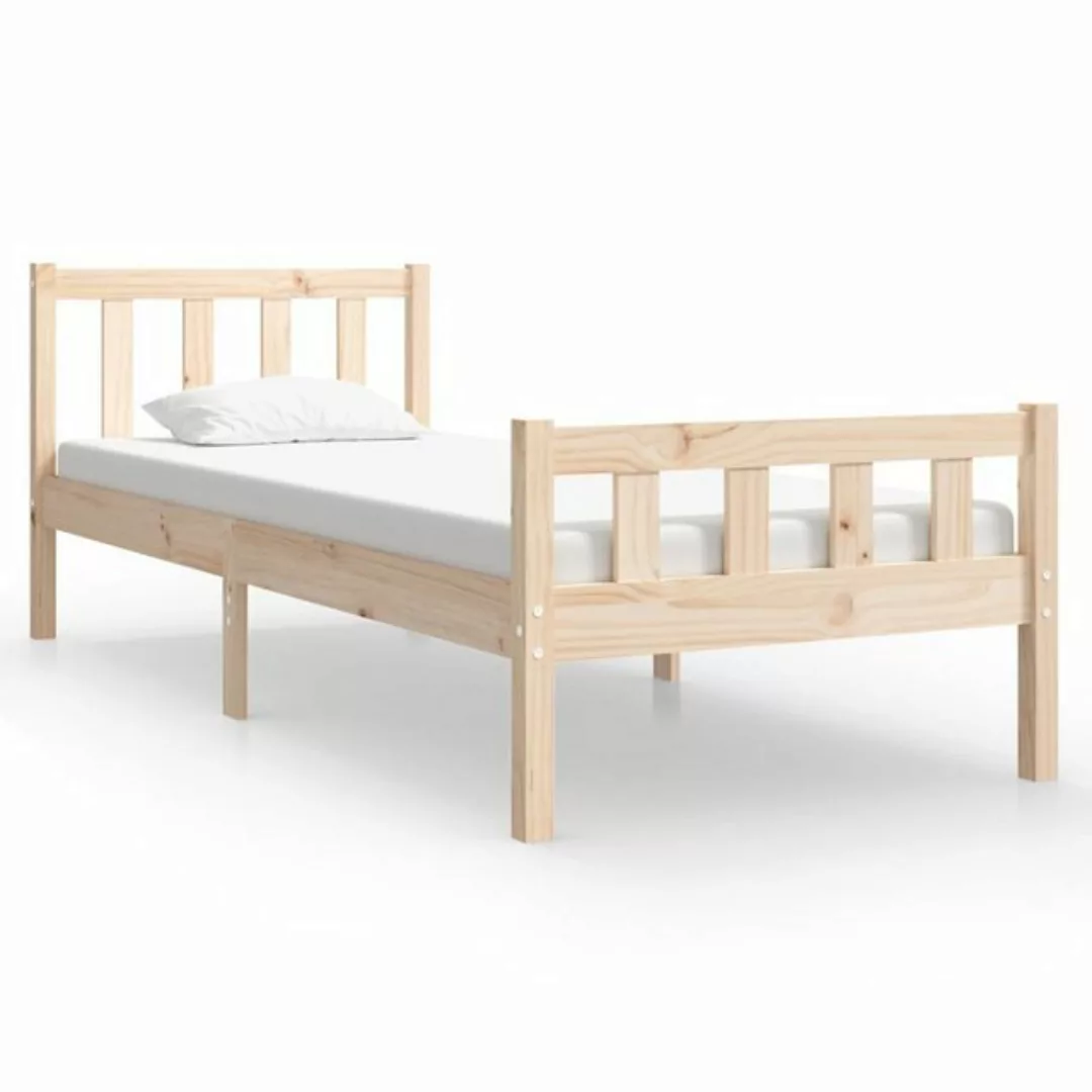 furnicato Bett Massivholzbett 75x190 cm günstig online kaufen