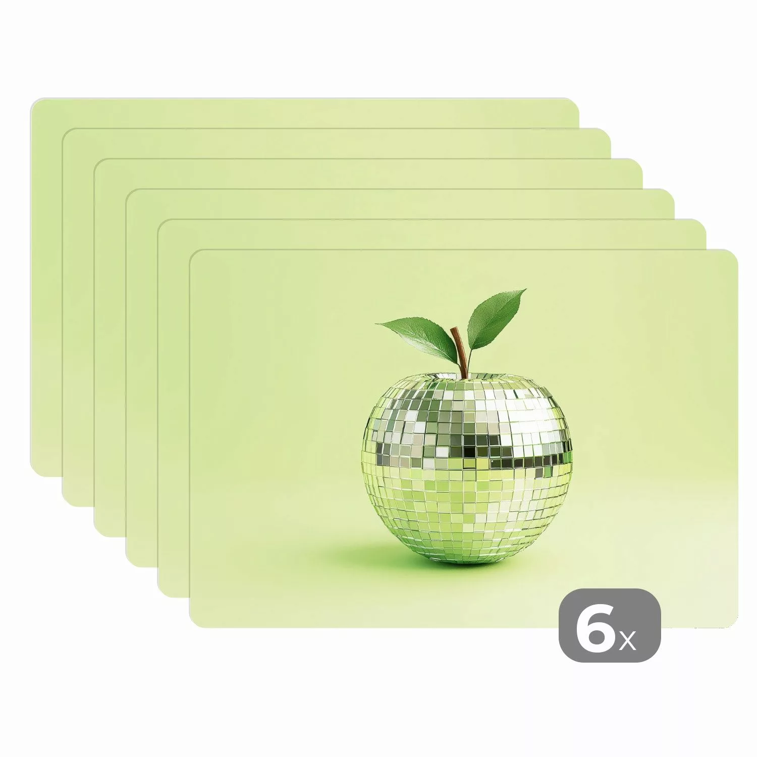 MuchoWow Platzset Grün - Disco - günstig online kaufen