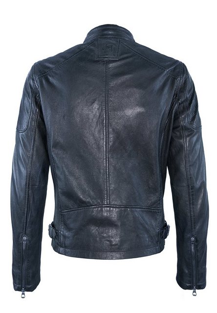 Gipsy Lederjacke Marc LAKEV mit Gürtelschlaufen günstig online kaufen