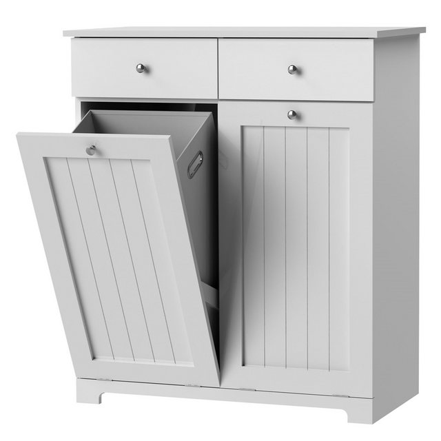 ML-DESIGN Wäscheschrank Wäschekorb mit 2 ausklappbaren, Wäschesammler mit 2 günstig online kaufen