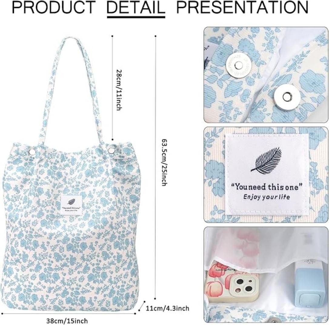 Coonoor Schultertasche Damen Grosse Kapazität Canvas günstig online kaufen