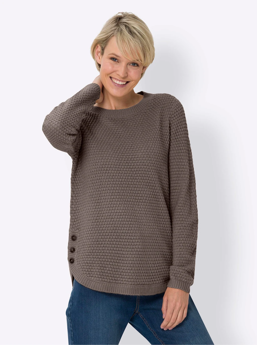 Classic Basics Strickpullover "Langarm-Pullover" günstig online kaufen