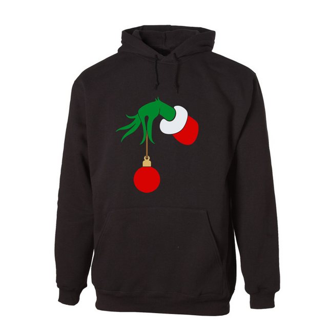 G-graphics Hoodie Grinch-Hand Unisex mit trendigem Frontprint mit Weihnacht günstig online kaufen