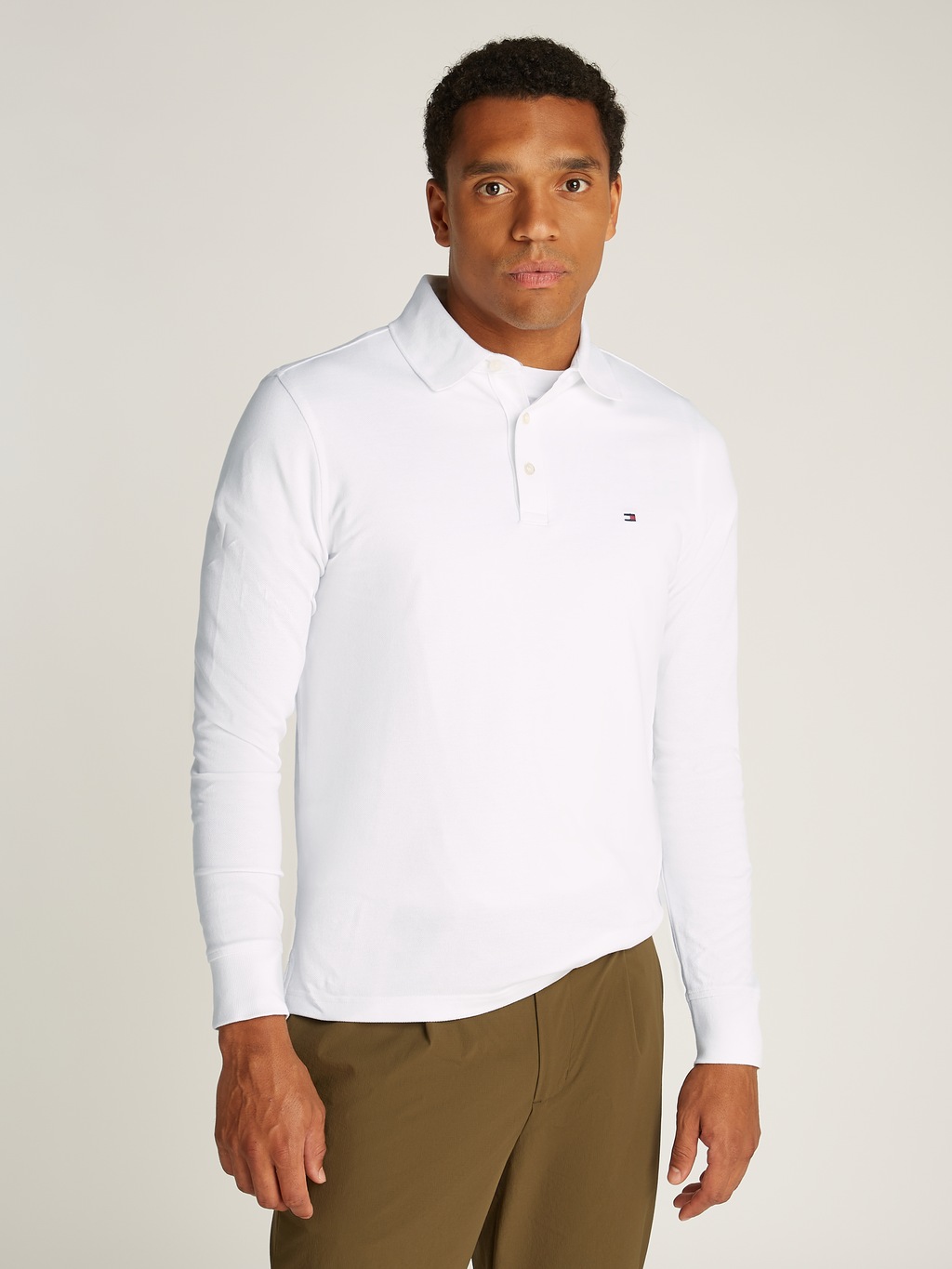 Tommy Hilfiger Langarm-Poloshirt "1985 SLIM LS POLO" günstig online kaufen