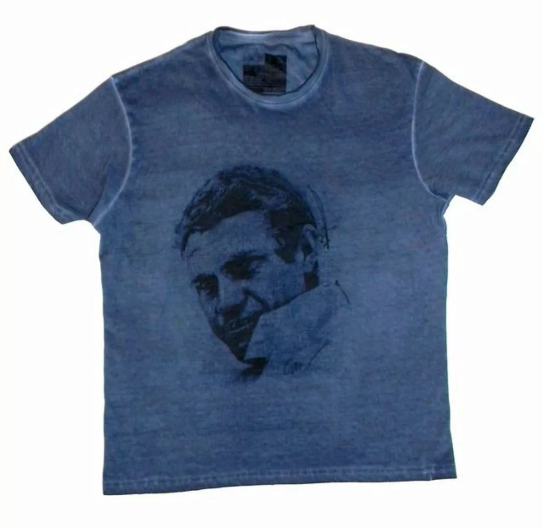 Sidney Maurer T-Shirt "Steve McQueen" (Stück, 1-tlg., Stück) mit Frontprint günstig online kaufen