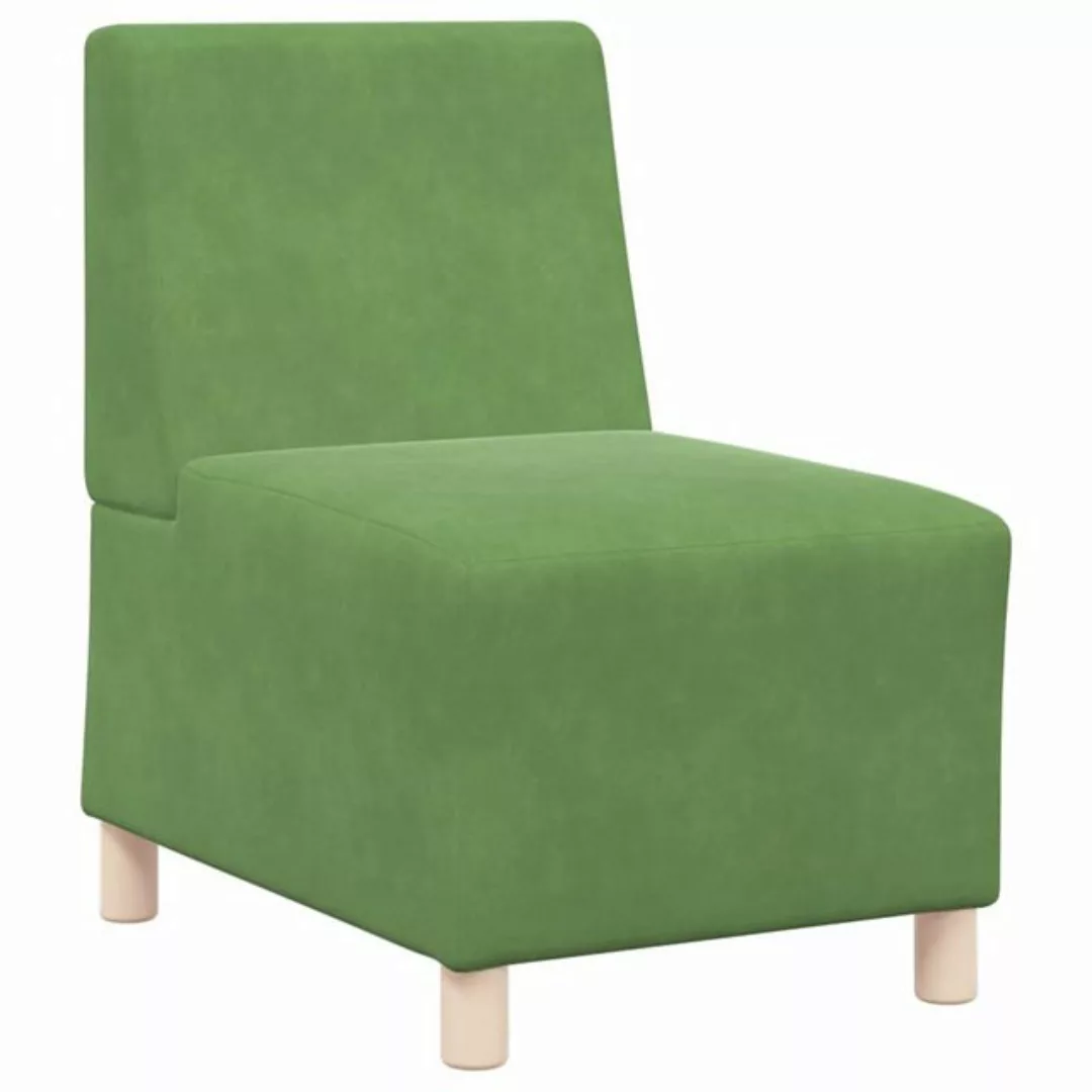 vidaXL Sofa Sessel Hellgrün 55 cm Samt günstig online kaufen