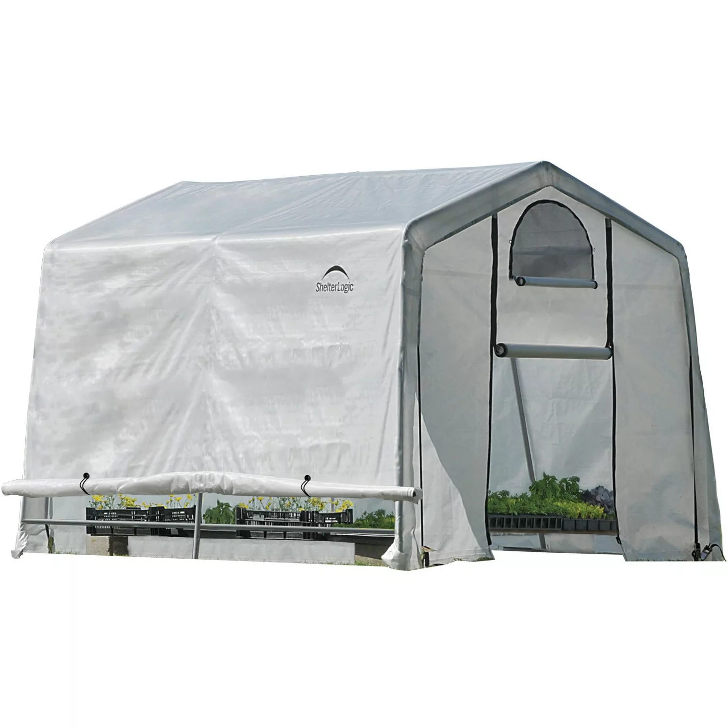 ShelterLogic Foliengewächshaus 9 m² 300 cm x 300 cm günstig online kaufen