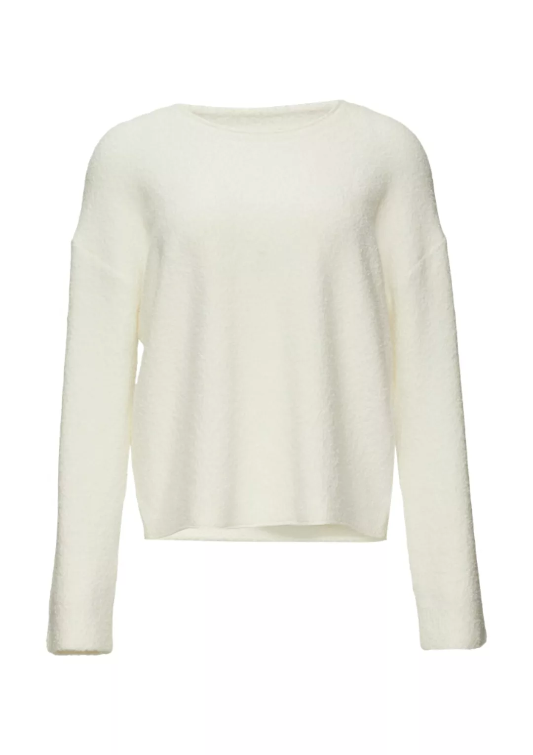 s.Oliver Strickpullover in Bouclé Optik günstig online kaufen