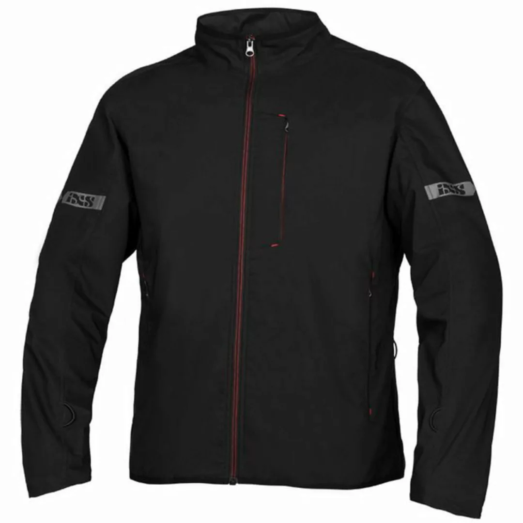 IXS Motorradjacke iXS Team Jacke Micro-Zip 1.0 - schwarz 5XL günstig online kaufen