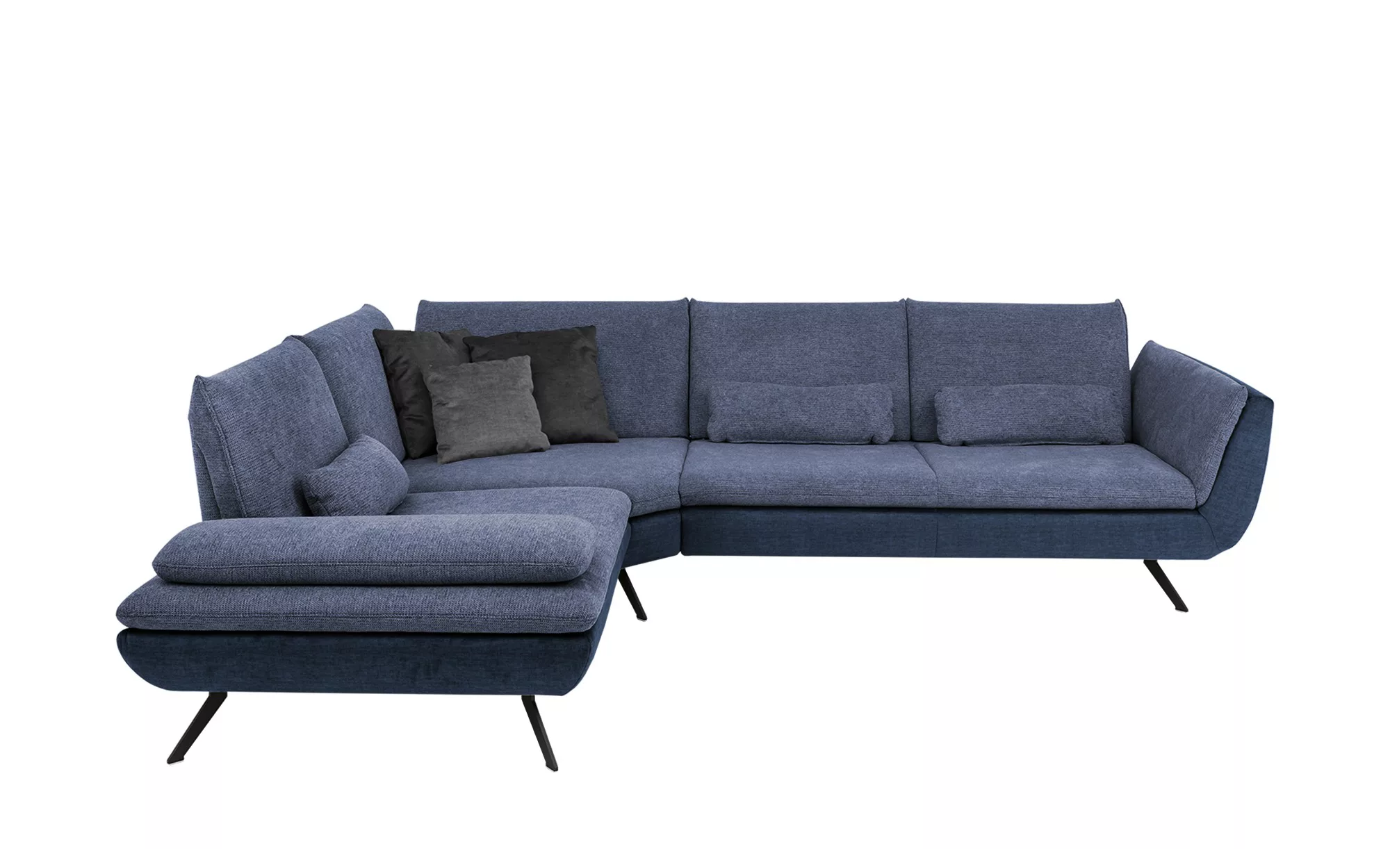 Ecksofa   Luca  ¦ blau ¦ Maße (cm): B: 314 H: 88 T: 244.0 Polstermöbel > So günstig online kaufen