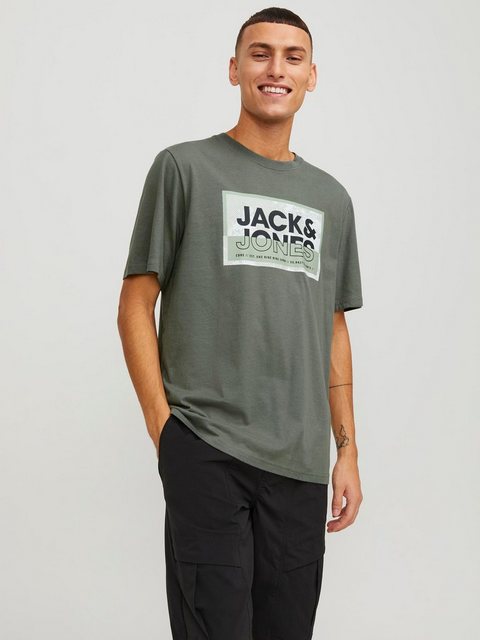 Jack & Jones Kurzarmshirt JCOLOGAN TEE SS CREW NECK SS24 LN günstig online kaufen