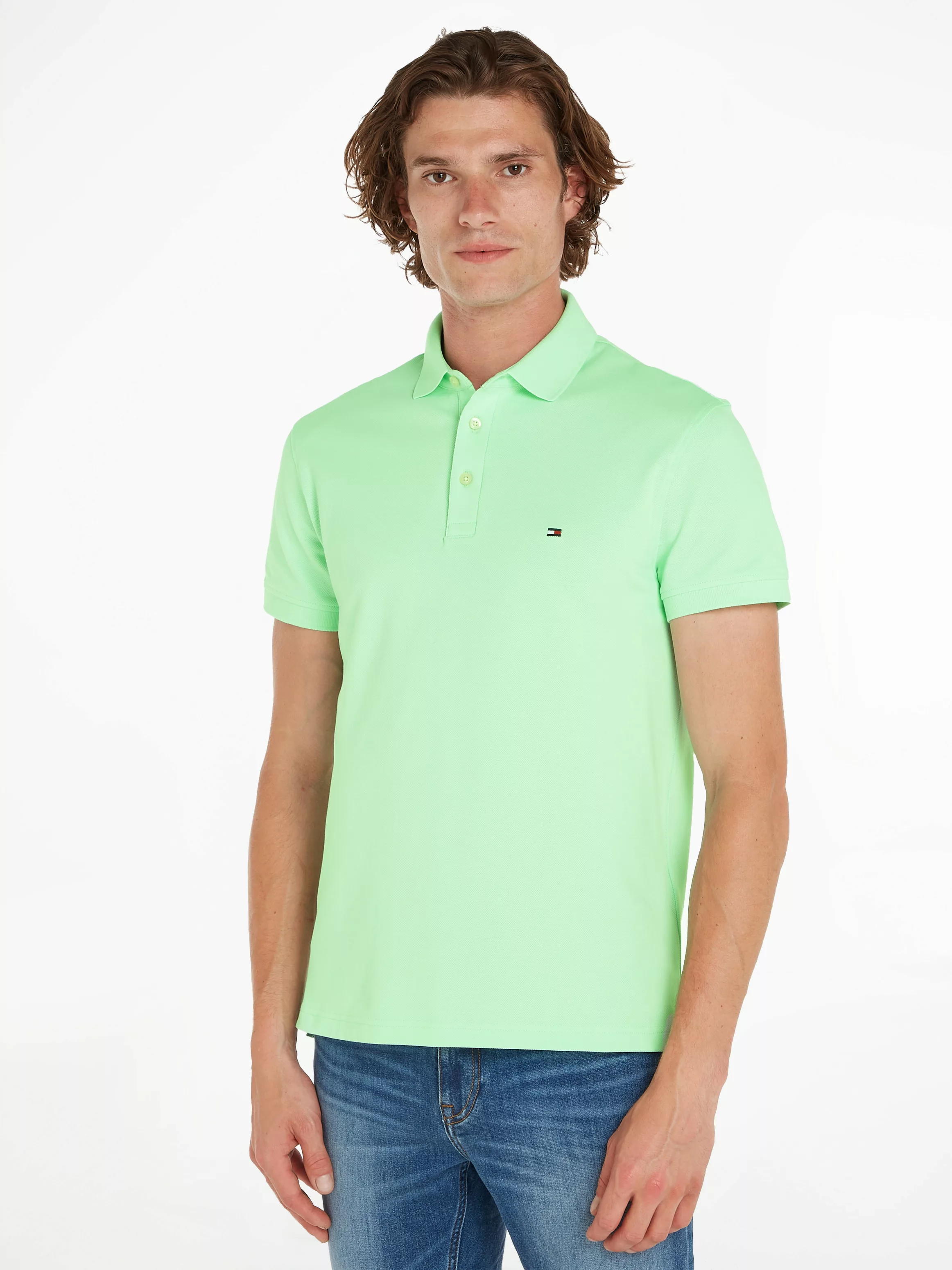 Tommy Hilfiger Poloshirt "1985 SLIM POLO" günstig online kaufen