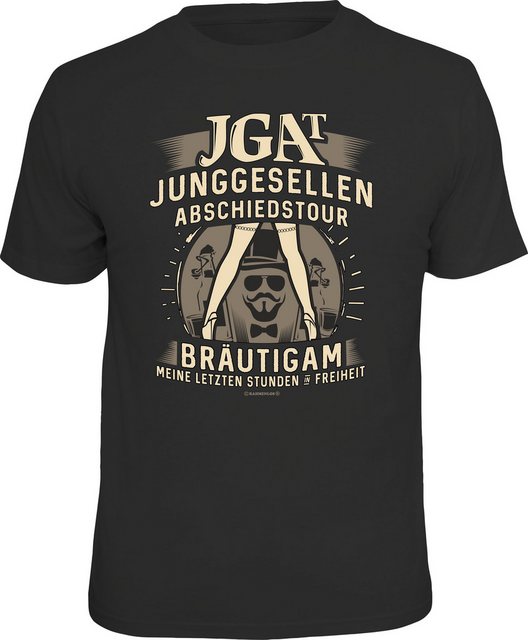 RAHMENLOS® T-Shirt zum Junggesellen-Abschied für den Bräutigam günstig online kaufen