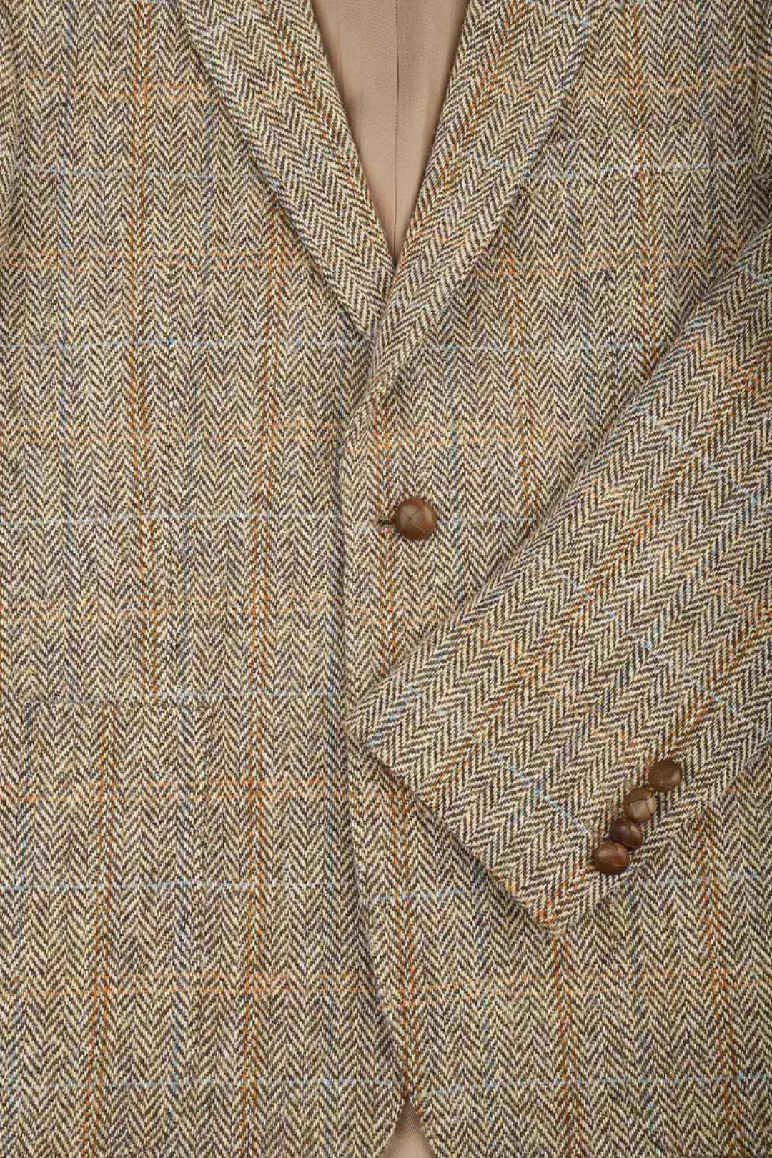 Steppin' Out Blazer Harris Tweed Beige - Größe 56 günstig online kaufen