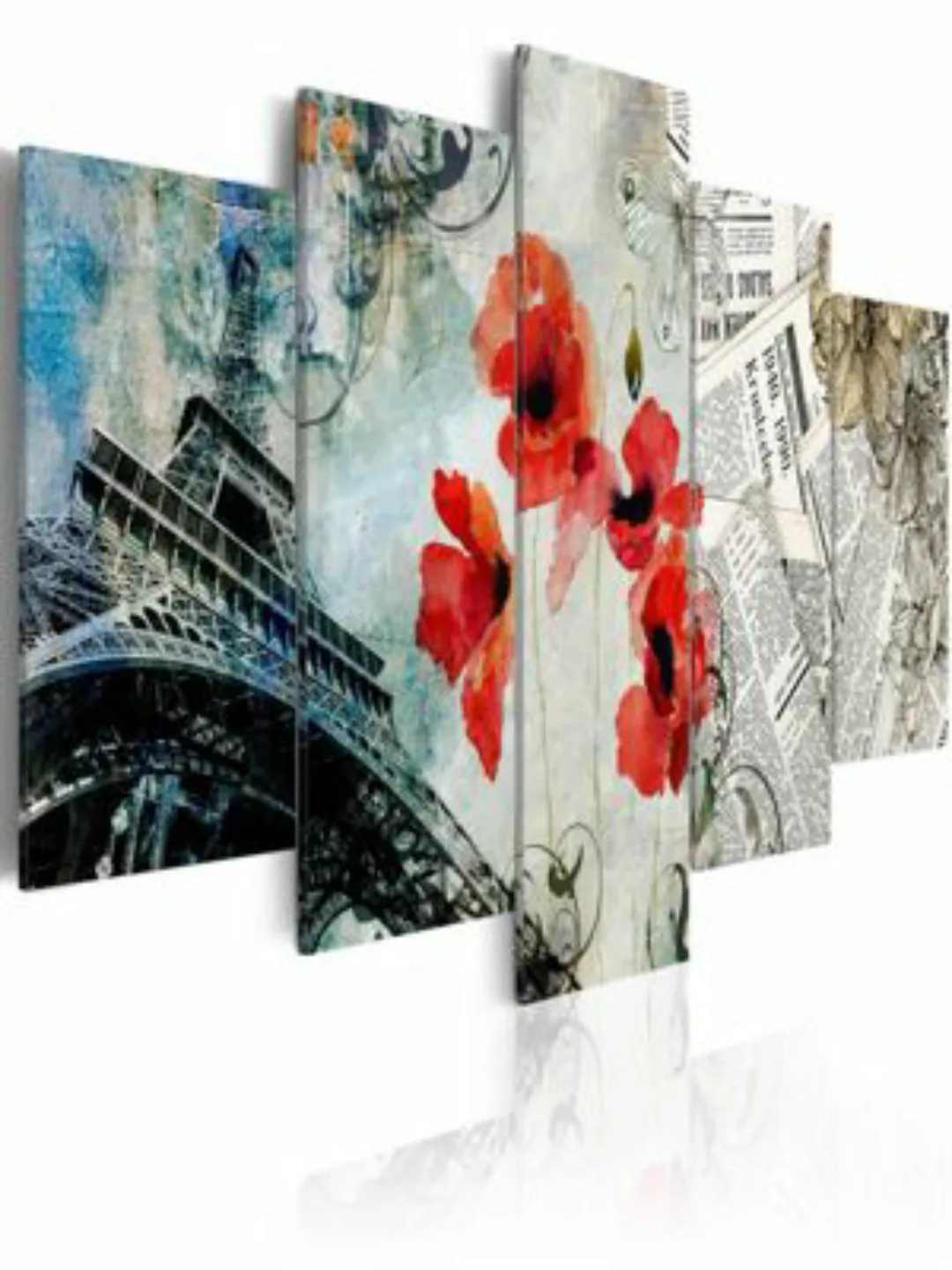 artgeist Wandbild Memories of Paris mehrfarbig Gr. 200 x 100 günstig online kaufen
