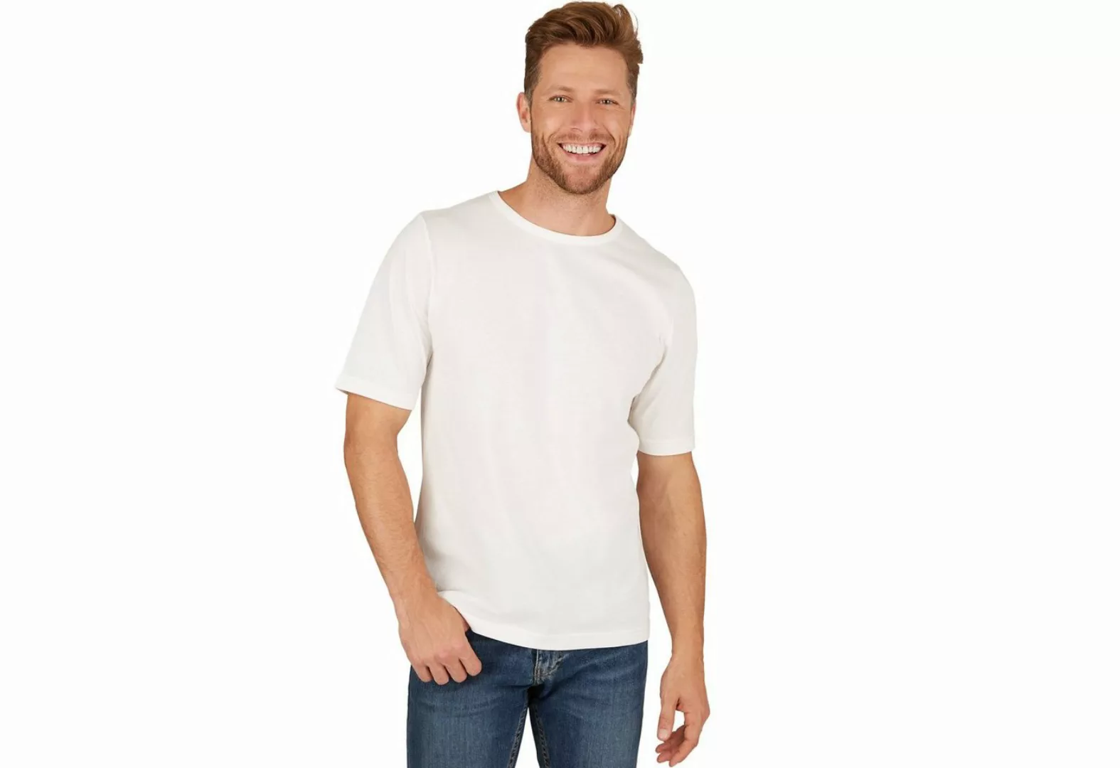 dressforfun T-Shirt Herren T-Shirt mit Rundhals-Ausschnitt günstig online kaufen