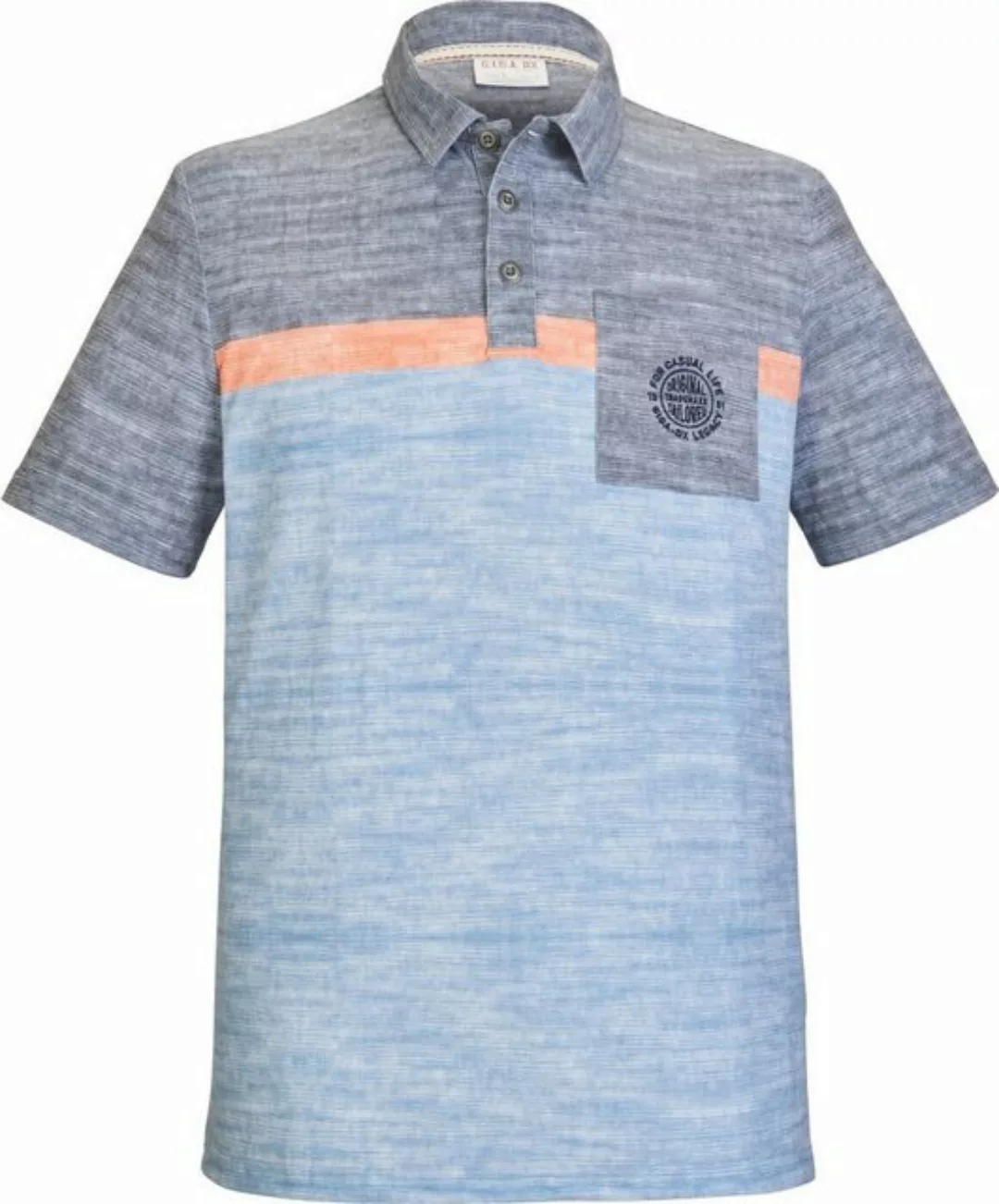 G.I.G.A. DX Poloshirt GS 134 MN PLSHRT 00872 stahlblau günstig online kaufen