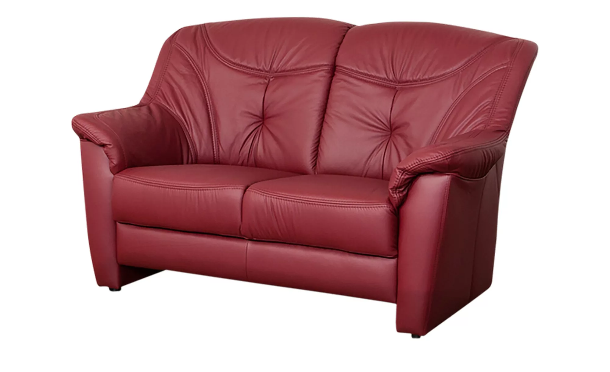 Polstermöbel Oelsa Sofa 2-sitzig  Bremen - rot - 150 cm - 96 cm - 95 cm - S günstig online kaufen
