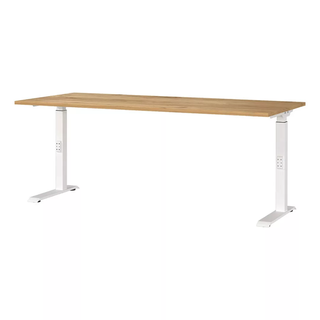 Schreibtisch 180cm, Eiche, MEMPHIS-01 günstig online kaufen