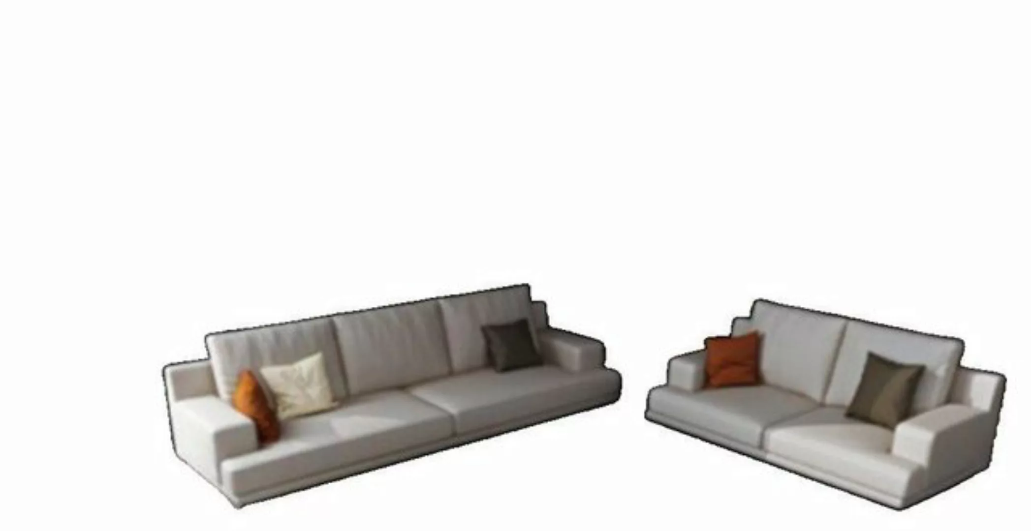 JVmoebel Sofa Luxus Möbel Sofagarnitur Couch Sofa Polster 3 2 Couchen Neu 2 günstig online kaufen