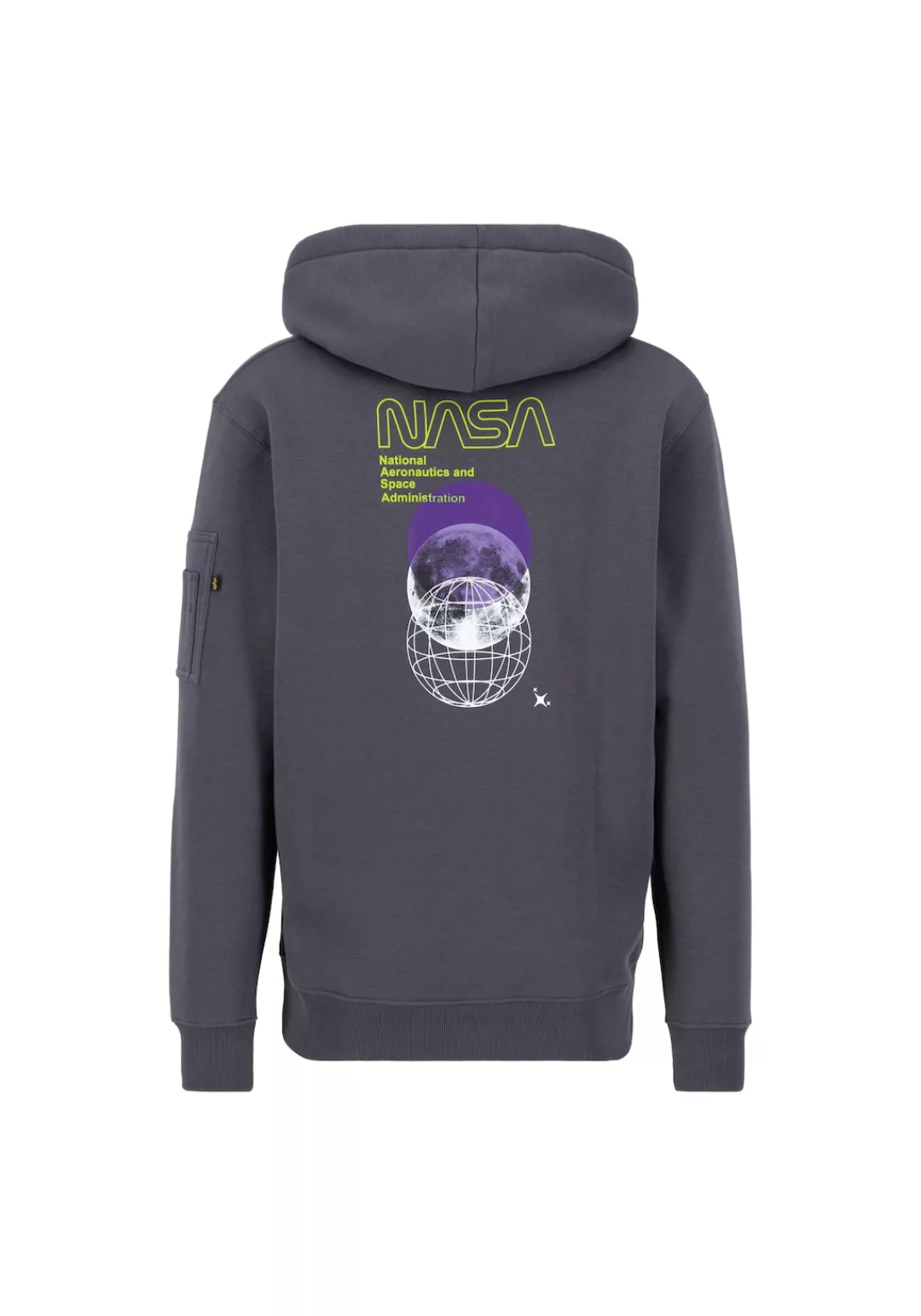 Alpha Industries Hoodie "NASA Orbit Hoodie Kapuzensweatshirt" günstig online kaufen