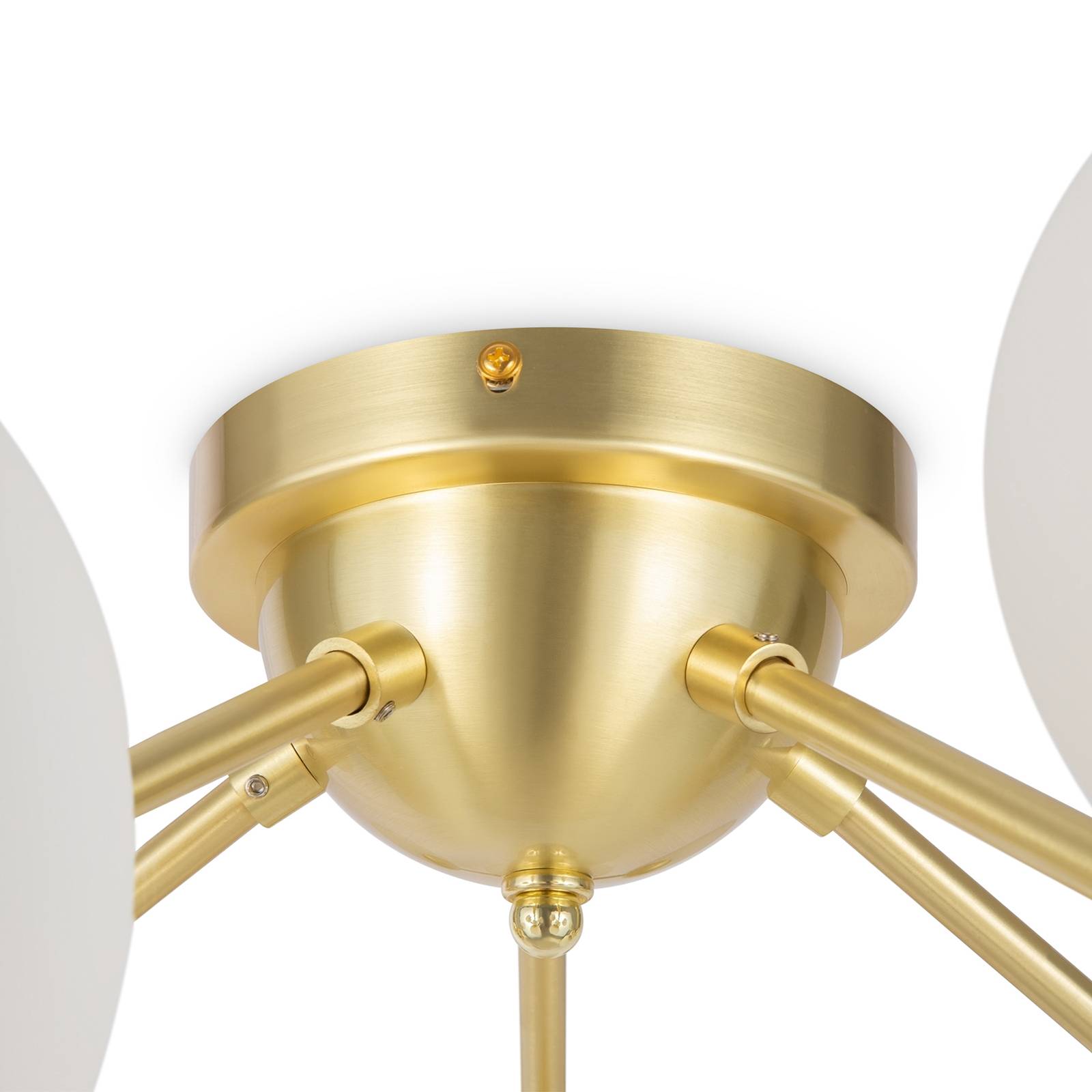 Maytoni Dallas Deckenlampe 20-flammig, Höhe 25 cm, gold günstig online kaufen