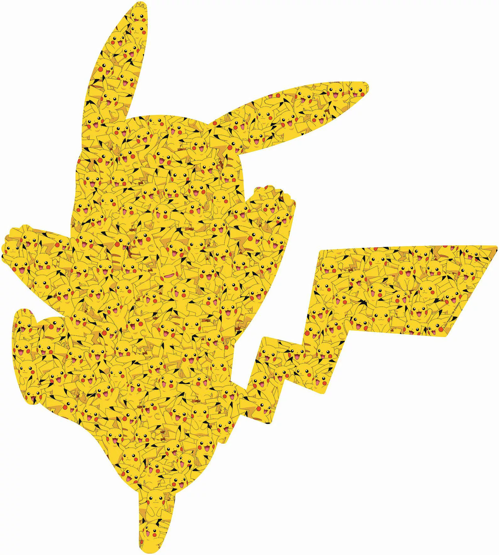 Ravensburger Konturenpuzzle Pokémon, Pikachu, 727 Puzzleteile, günstig online kaufen