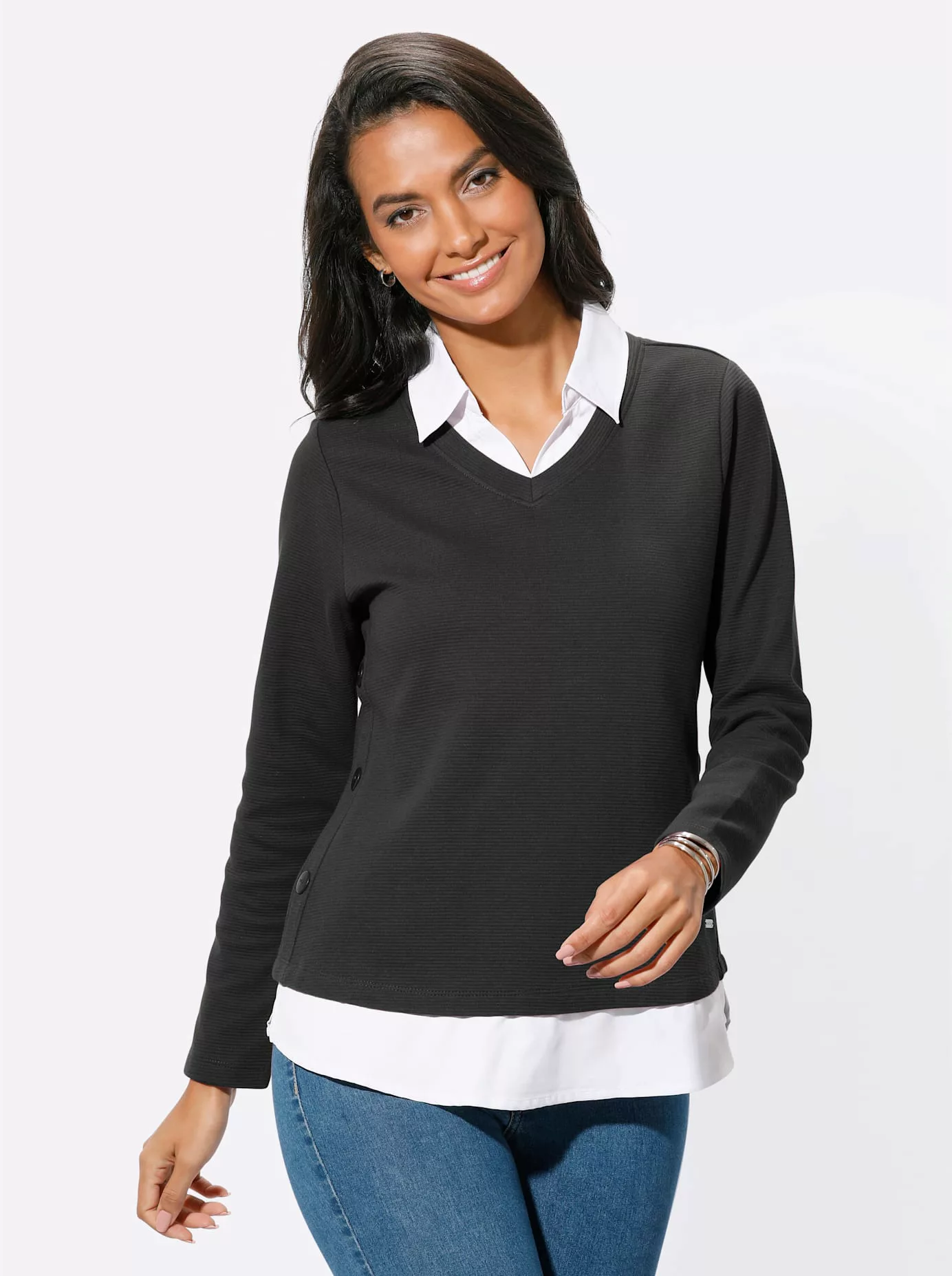 Casual Looks 2-in-1-Shirt "Shirt" günstig online kaufen