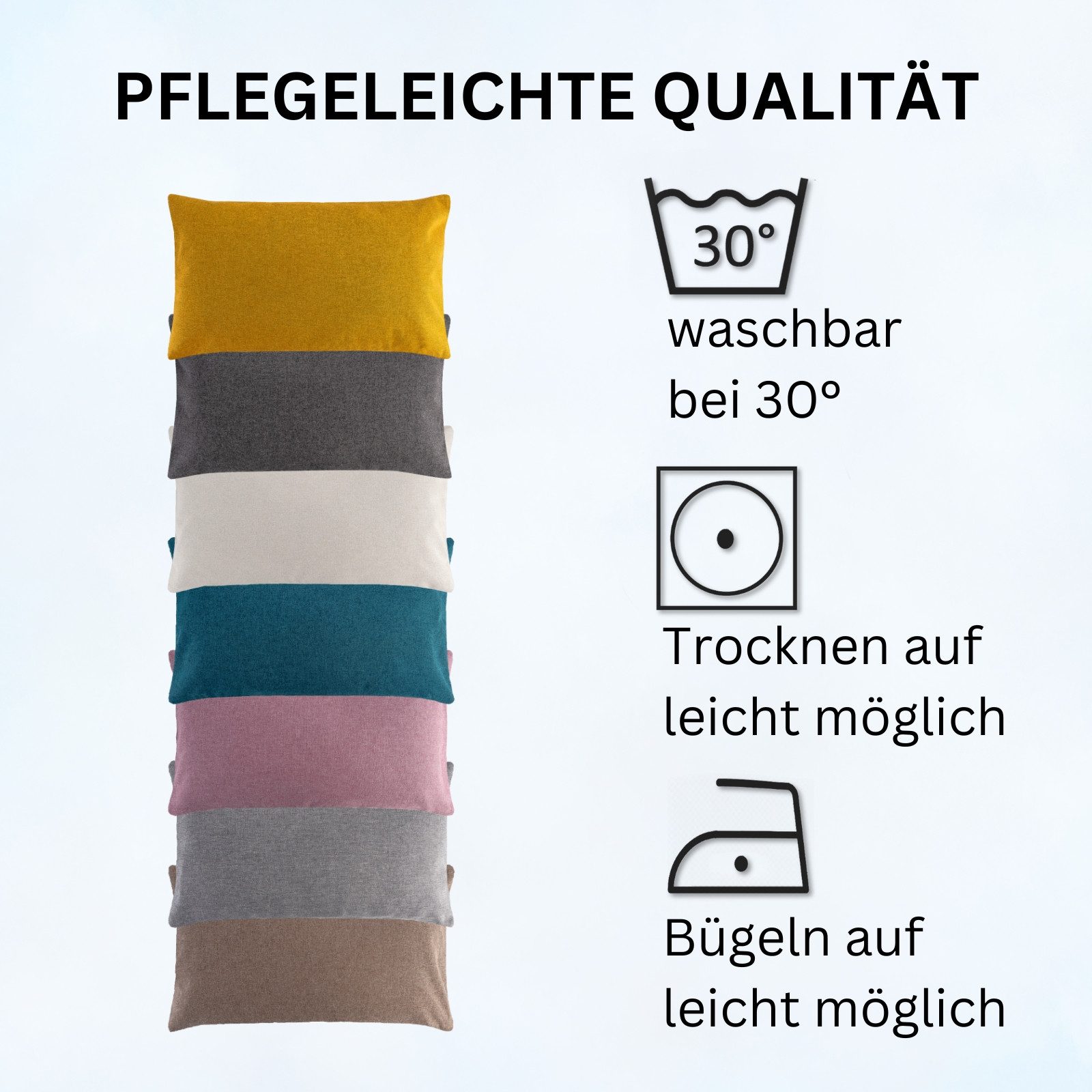 MOON Heimtextilien Kissenhülle 2er Pack Kissenbezug günstig online kaufen