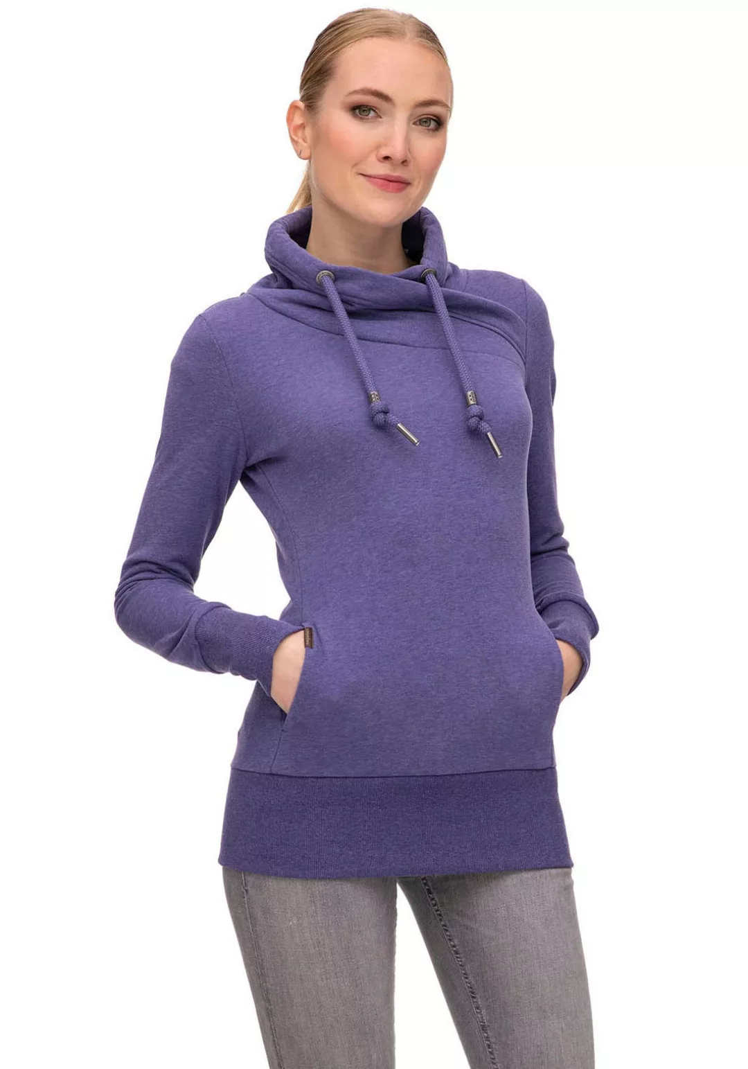 Ragwear Sweater "Sweat NESKA", mit extra breiten Rippbündchen günstig online kaufen