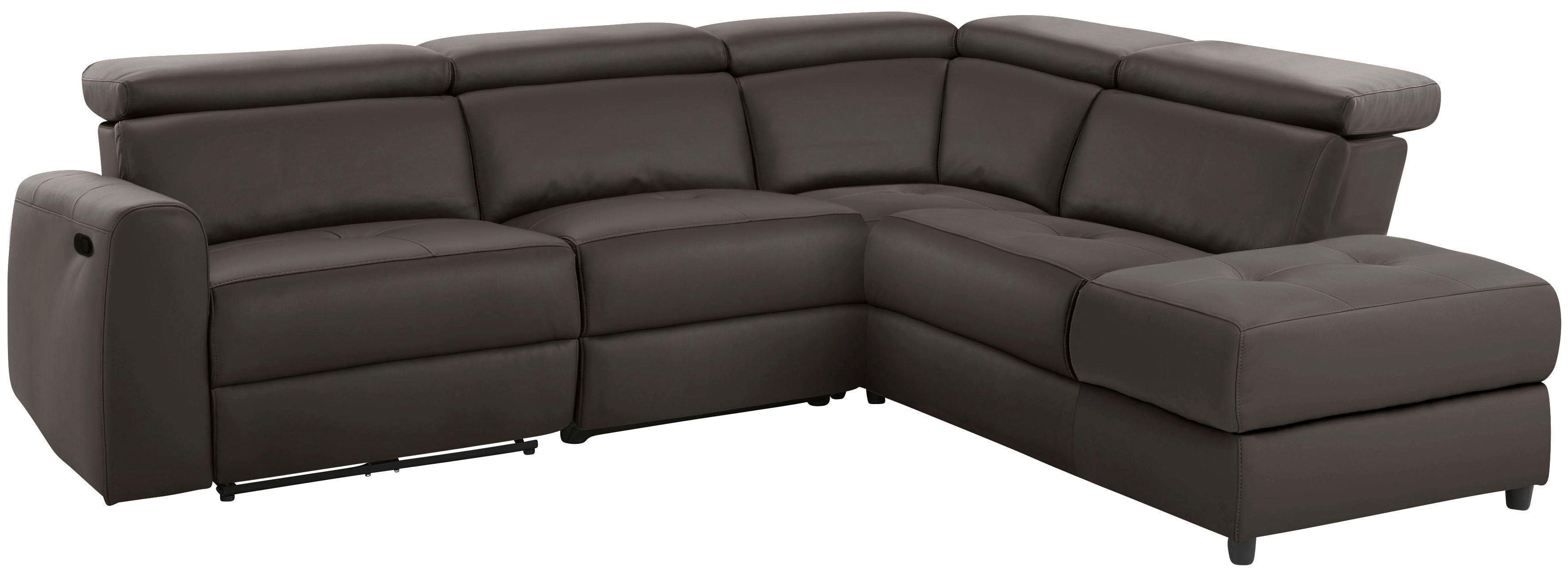 Home affaire Ecksofa "Sentrano, L-Form,", 273 cm, man. o. elektr. Relaxfunk günstig online kaufen