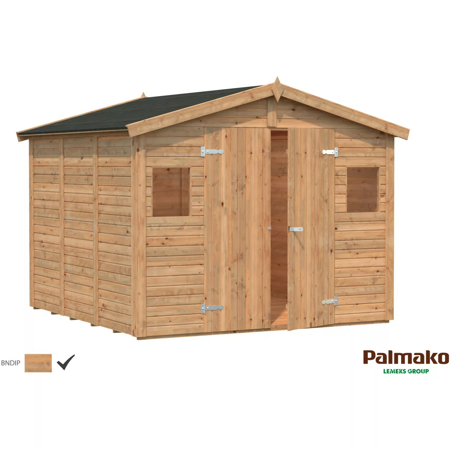 Palmako Gerätehaus "Dan", hellbraun günstig online kaufen