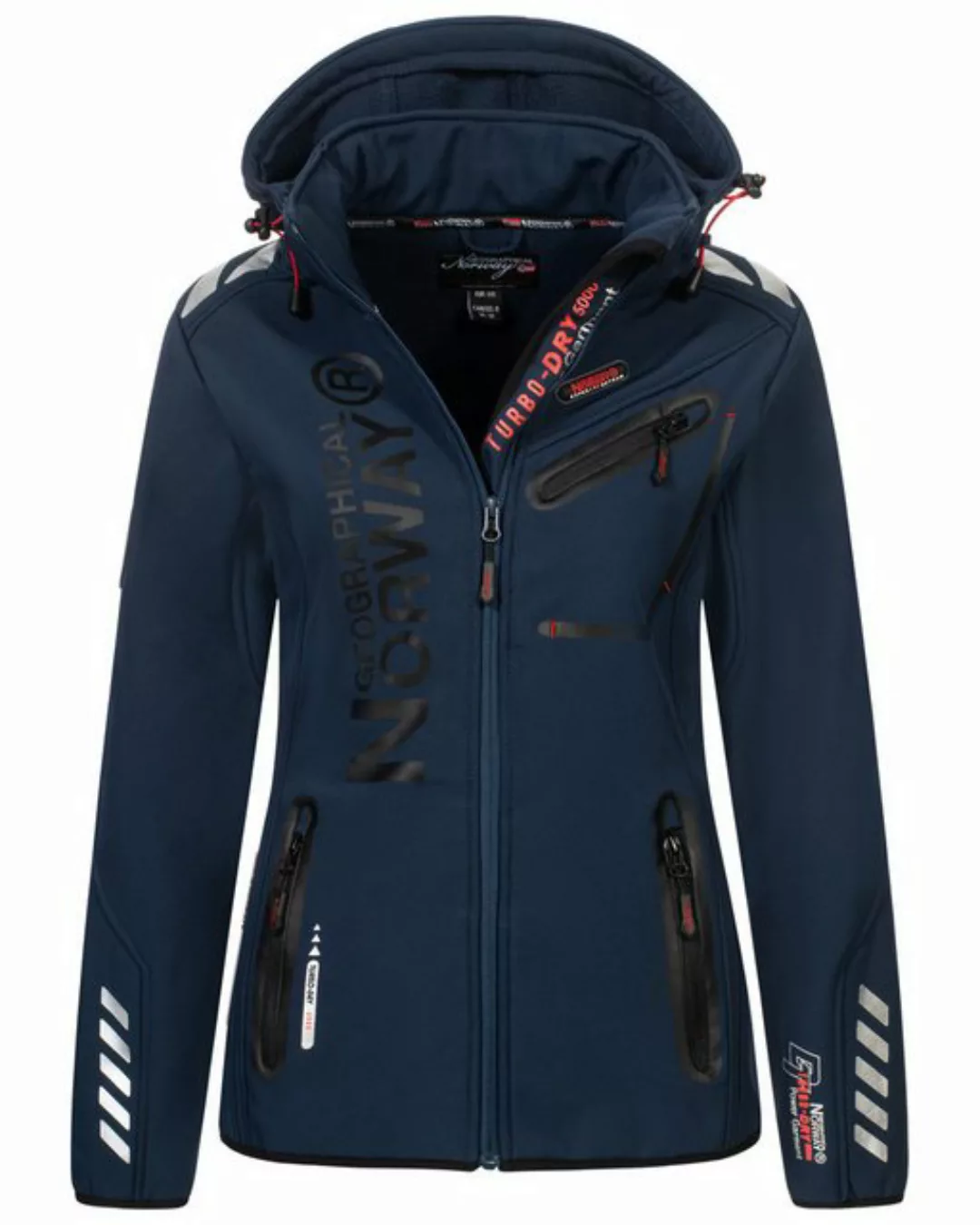 Geographical Norway Softshelljacke Damen Softshelljacke Übergangsjacke Früh günstig online kaufen