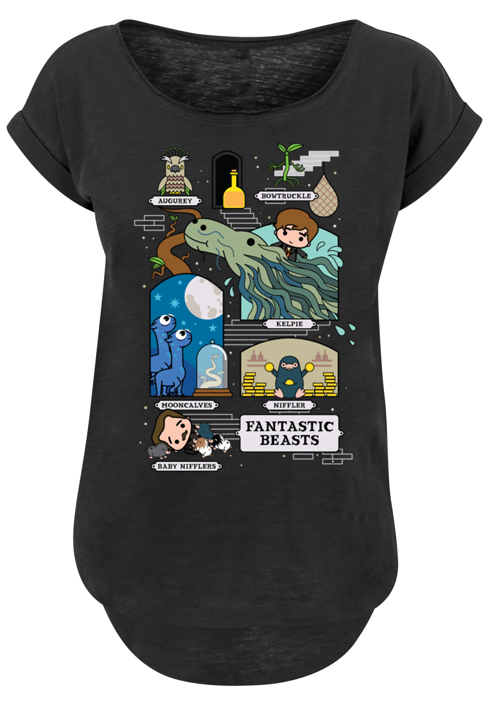 F4NT4STIC T-Shirt "Phantastische Tierwesen Chibi Newt", Print günstig online kaufen