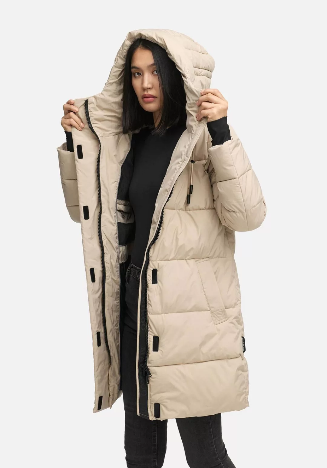 Marikoo Winterjacke "Kaituu XVI", mit großer Kapuze günstig online kaufen