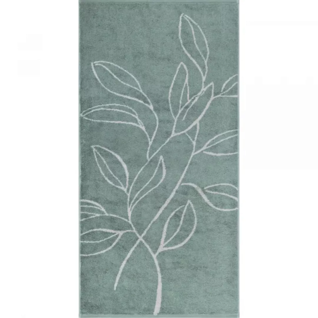 Cawö Handtücher Atelier Floral 6239 - Farbe: fjord - 47 - Duschtuch 70x140 günstig online kaufen