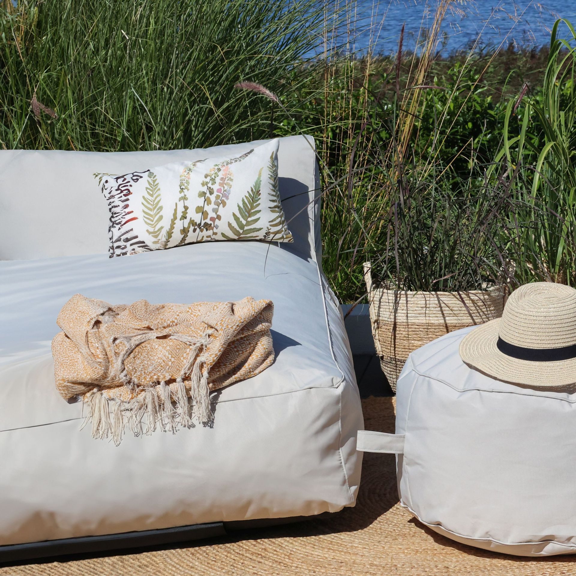 Chic Antique Gartenlounge-Sessel Garten Lounger Tagesbetten günstig online kaufen