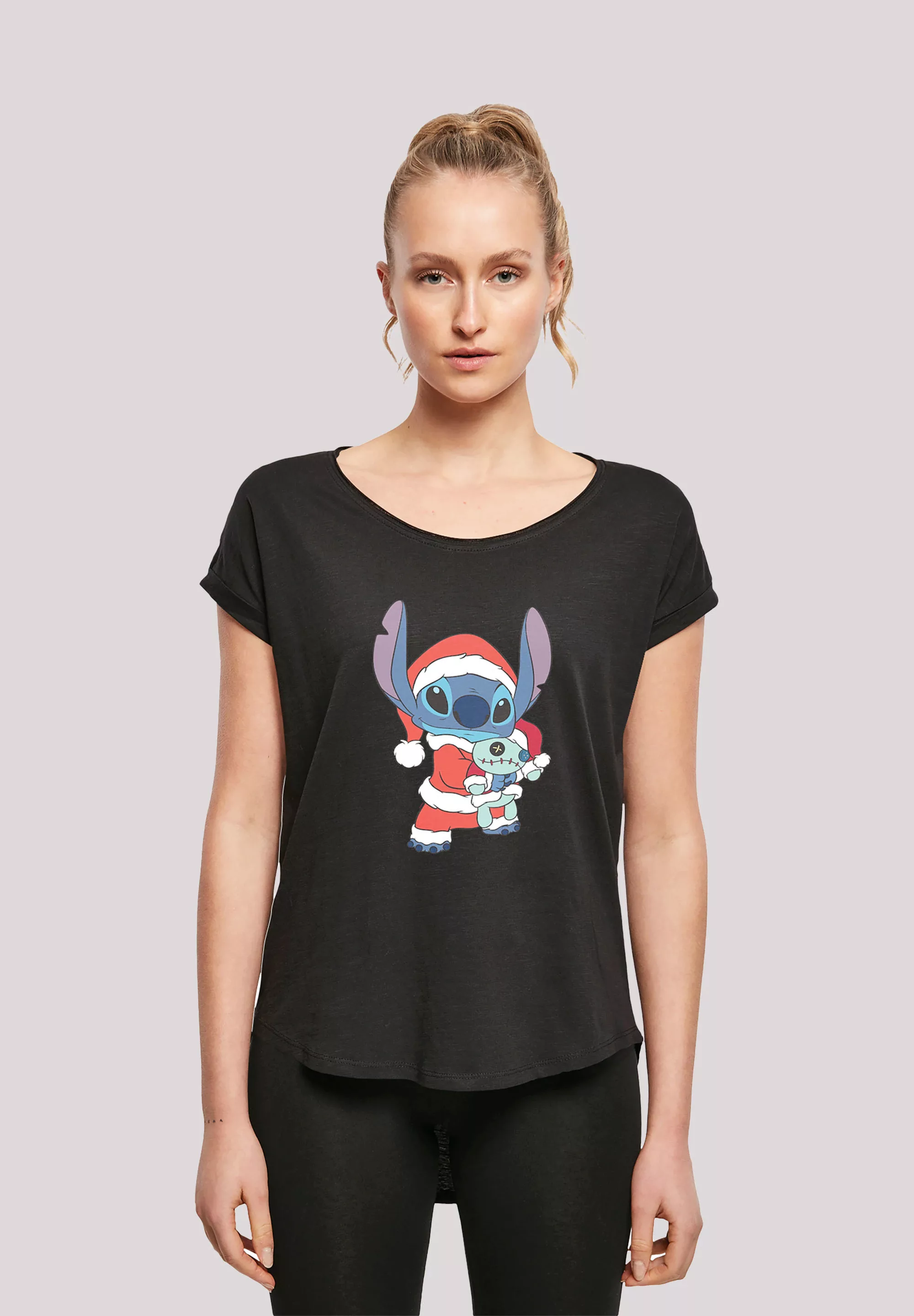 F4NT4STIC T-Shirt "Disney Lilo & Stitch Weihnachten", Print günstig online kaufen