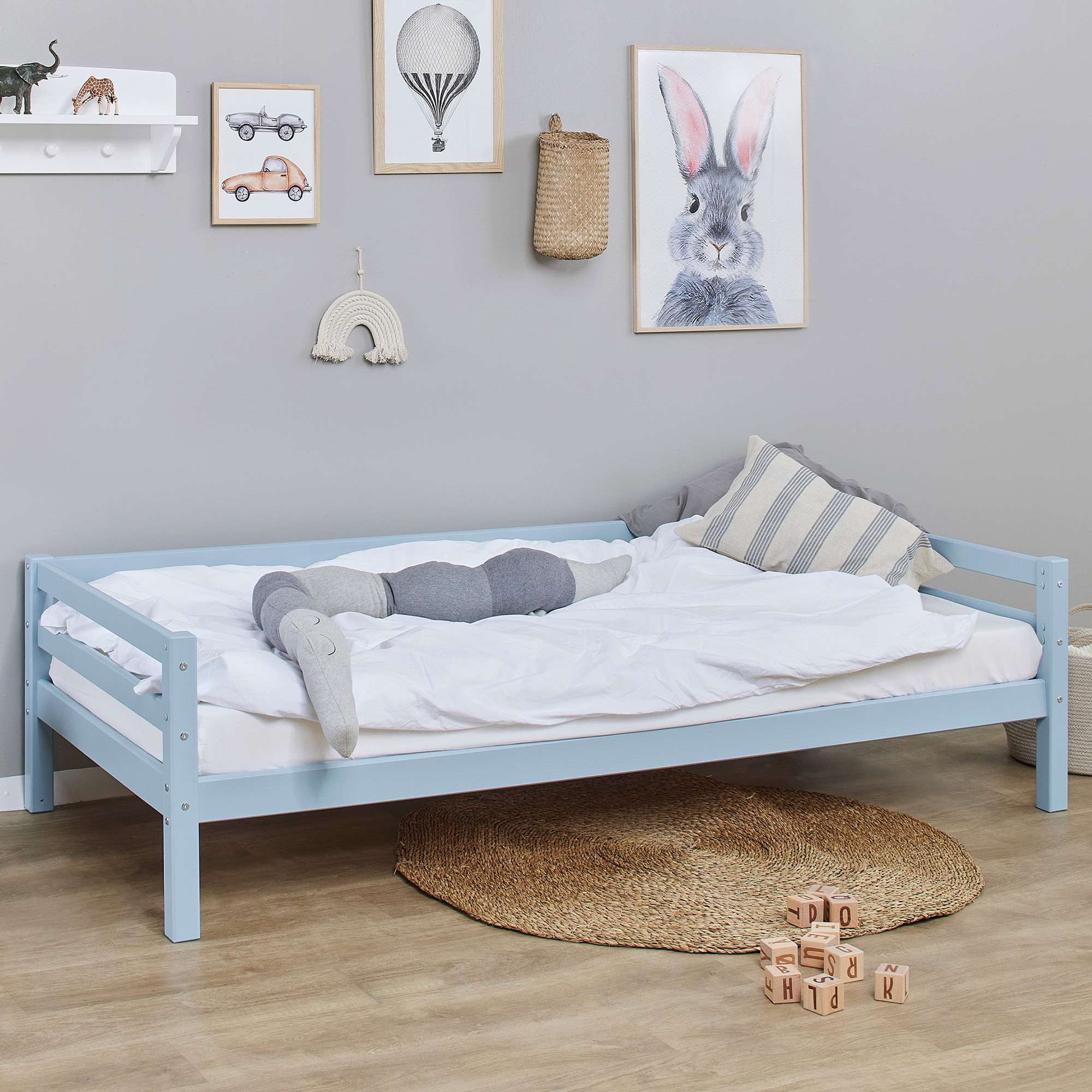 Hoppekids Kinderbett »ECO Dream MY COLOR, Einzelbett, Juniorbett 90x200«, m günstig online kaufen