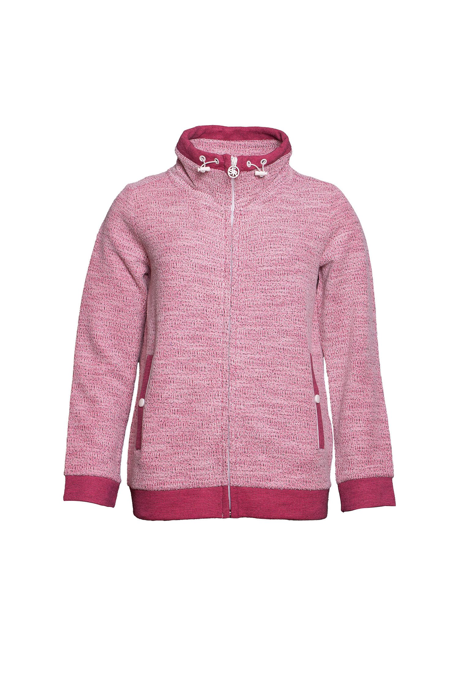 SER Sweatjacke Boucle Sweatjacke, Stehkragen W4250309 günstig online kaufen