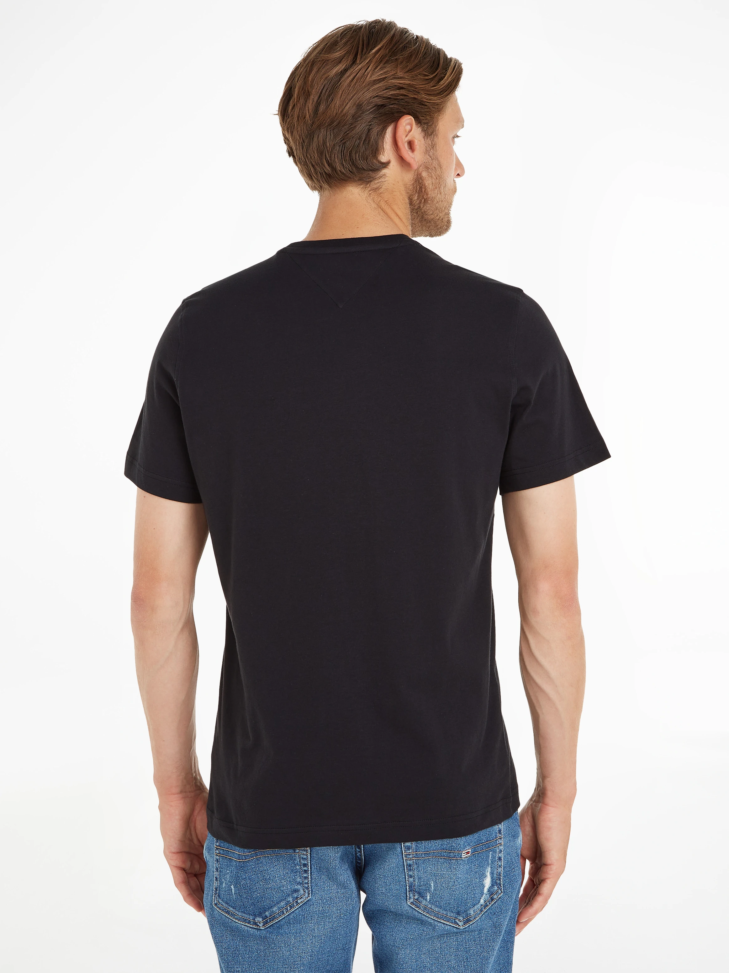 Tommy Jeans T-Shirt "TJM ESSENTIAL SOLID TEE", mit Rundhalsausschnitt und d günstig online kaufen