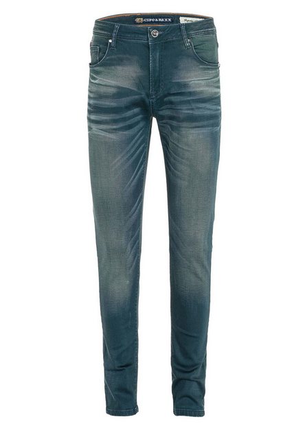 Cipo & Baxx 5-Pocket-Jeans Jeans mit schöner Waschung, CD492 günstig online kaufen